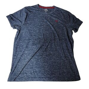 Hollister Mens XL Space Dye Crew Neck Tee Navy Blue Must-Have Collection T-Shirt